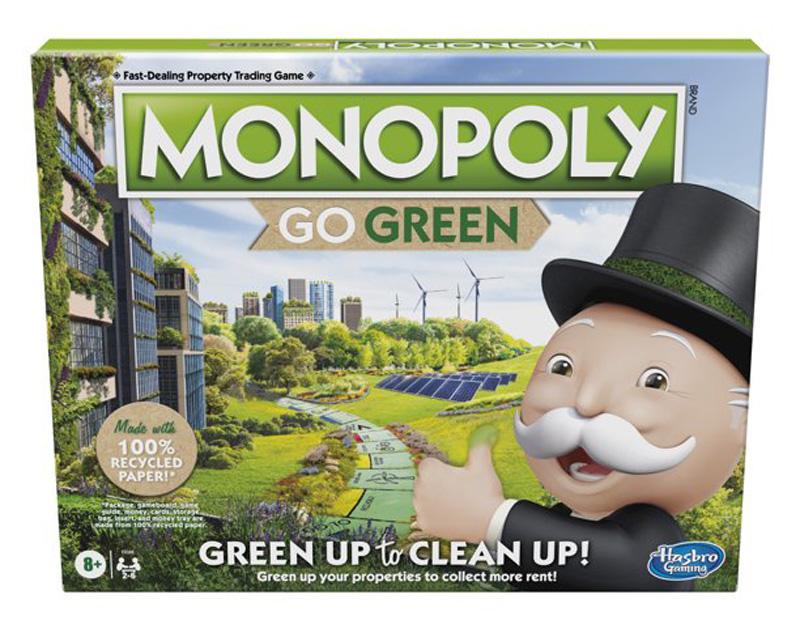 Monopoly Go Green Board Game for $7.06