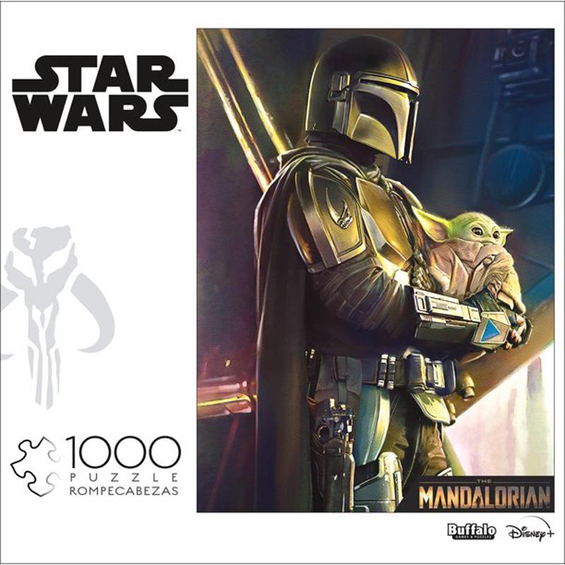 1000-Piece Buffalo Games Star Wars The Mandalorian for $3.35