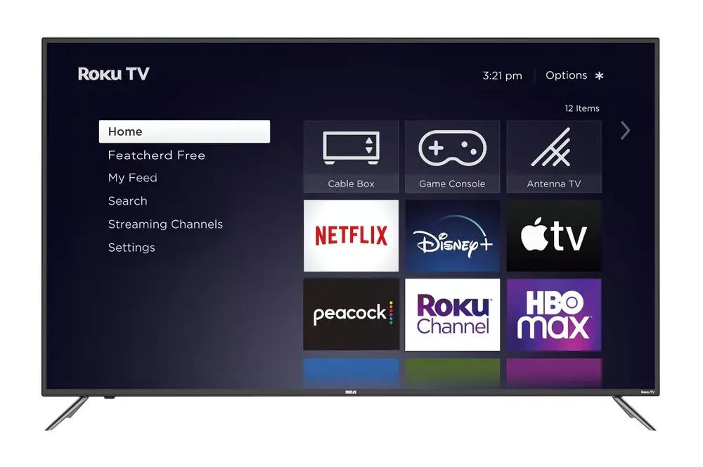 58in RCA 4K UHD LED Roku Smart TV for $265.99