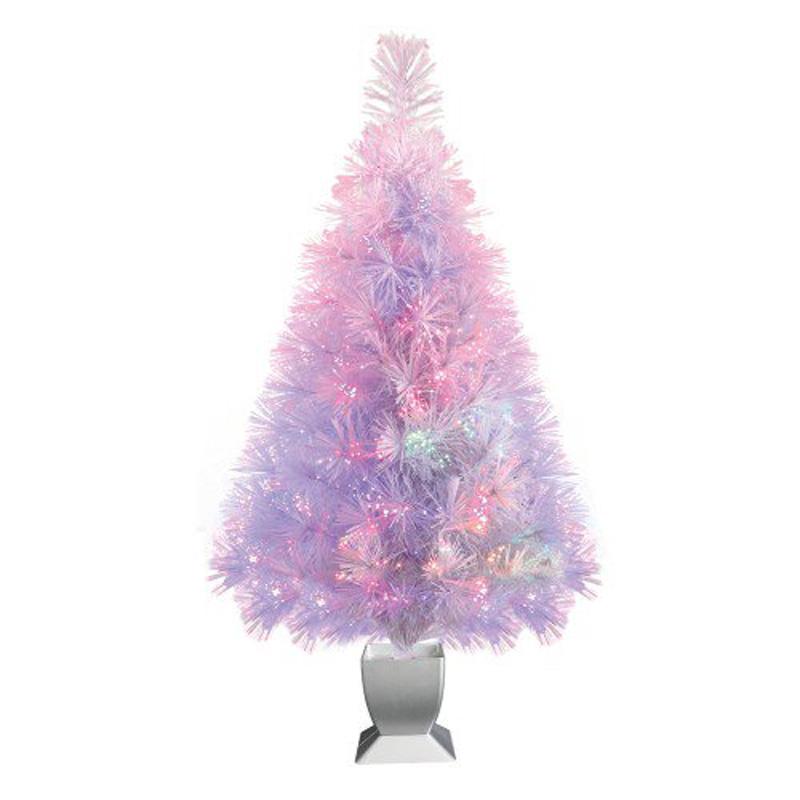32in Holiday Time Fiber Optic Concord Christmas Tree for $8