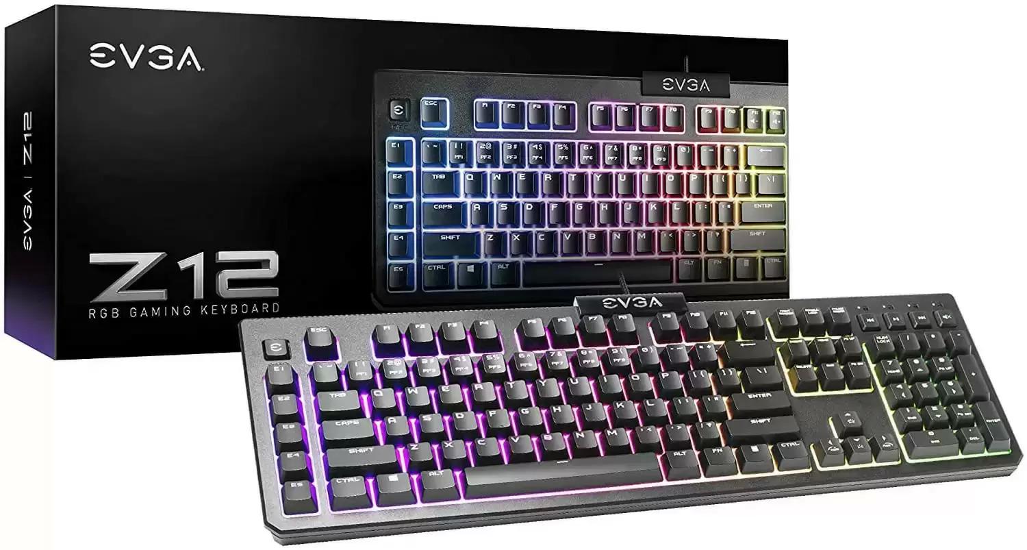 EVGA Z12 RGB Gaming Keyboard for $14.99 Shipped