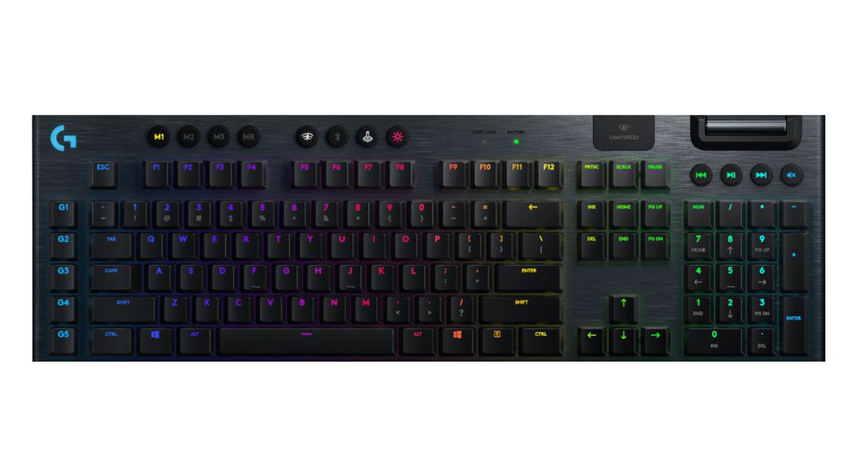 Logitech G915 Lightspeed Mechanical GL Clicky Switch Gaming Keyboard for $169.99