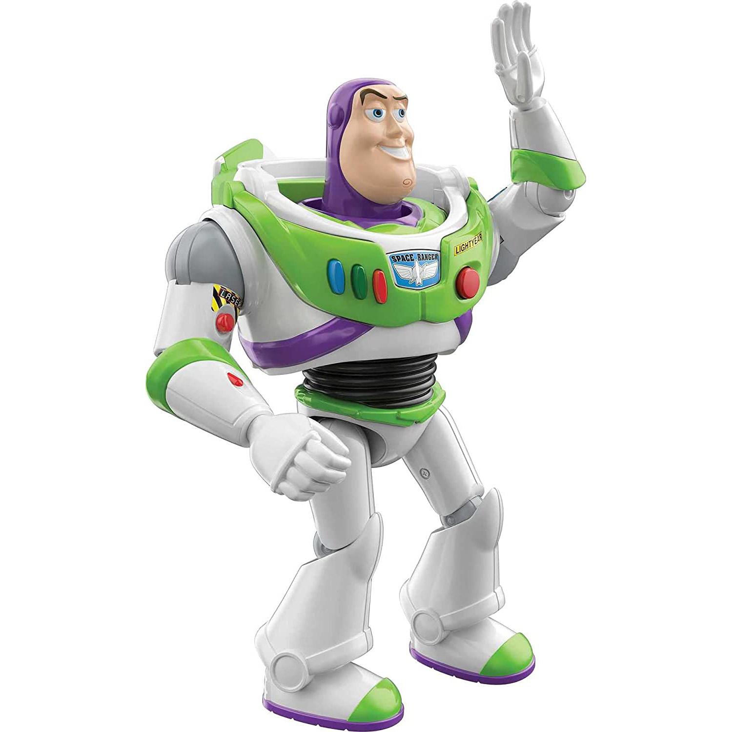 Pixar Interactables Buzz Lightyear Talking Action Figure for $7.55