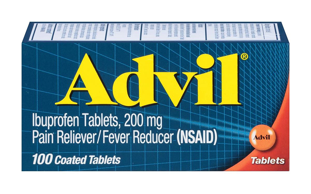 100 Advil Pain Ibuprofen Reliever and Fever Reducer Medicine for $5.10 Shipped