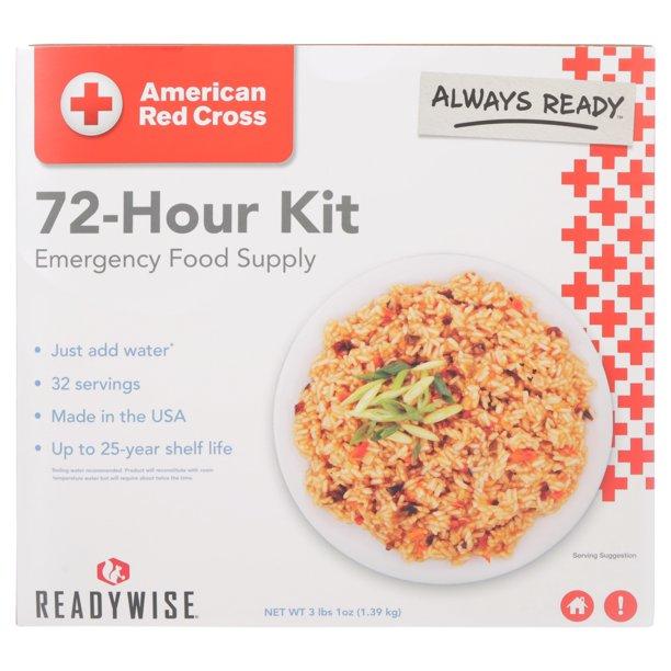 32 Ready Wise 72 Hour Emergency Freeze Dried Food Supply for $16.27