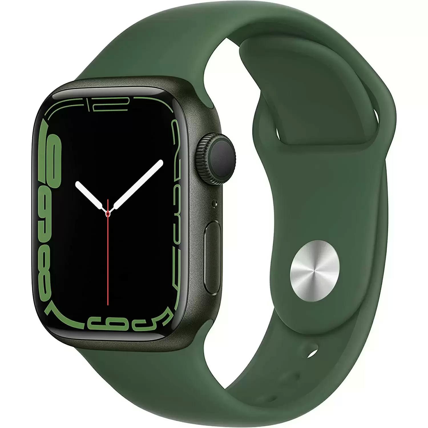 Apple Watch Series 7 GPS 41mm Green Aluminum Case for $279.99 Shipped