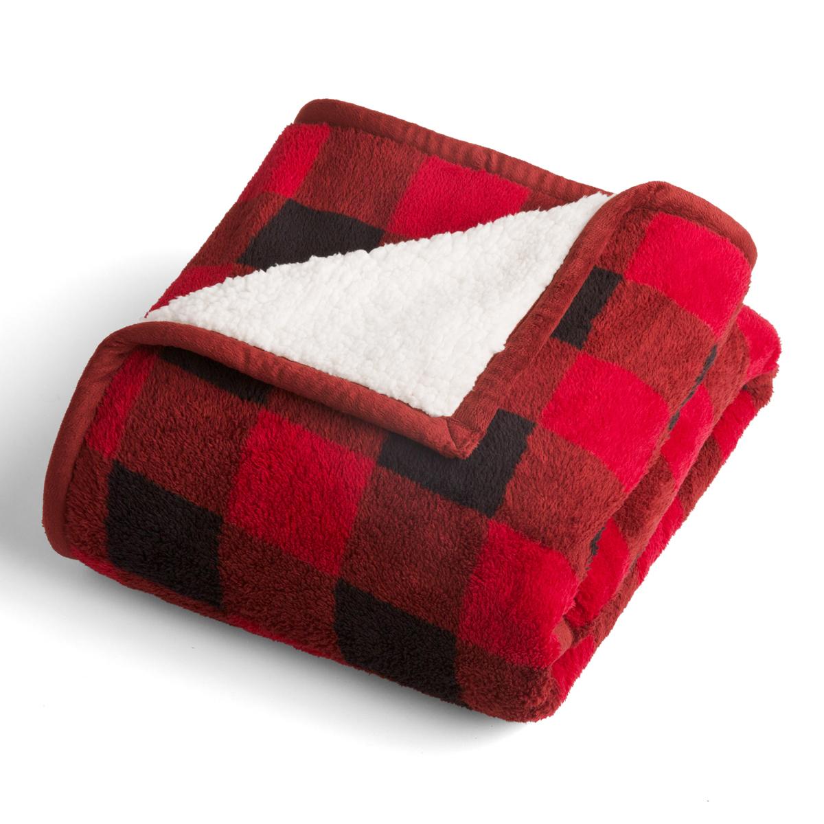 Home Decorators Collection Plush Sherpa Throw Blanket for $15.99 Shipped