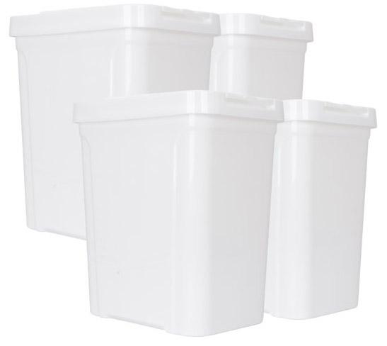 4-Pack Mainstays 7.6 gal Trashcans for $9.98
