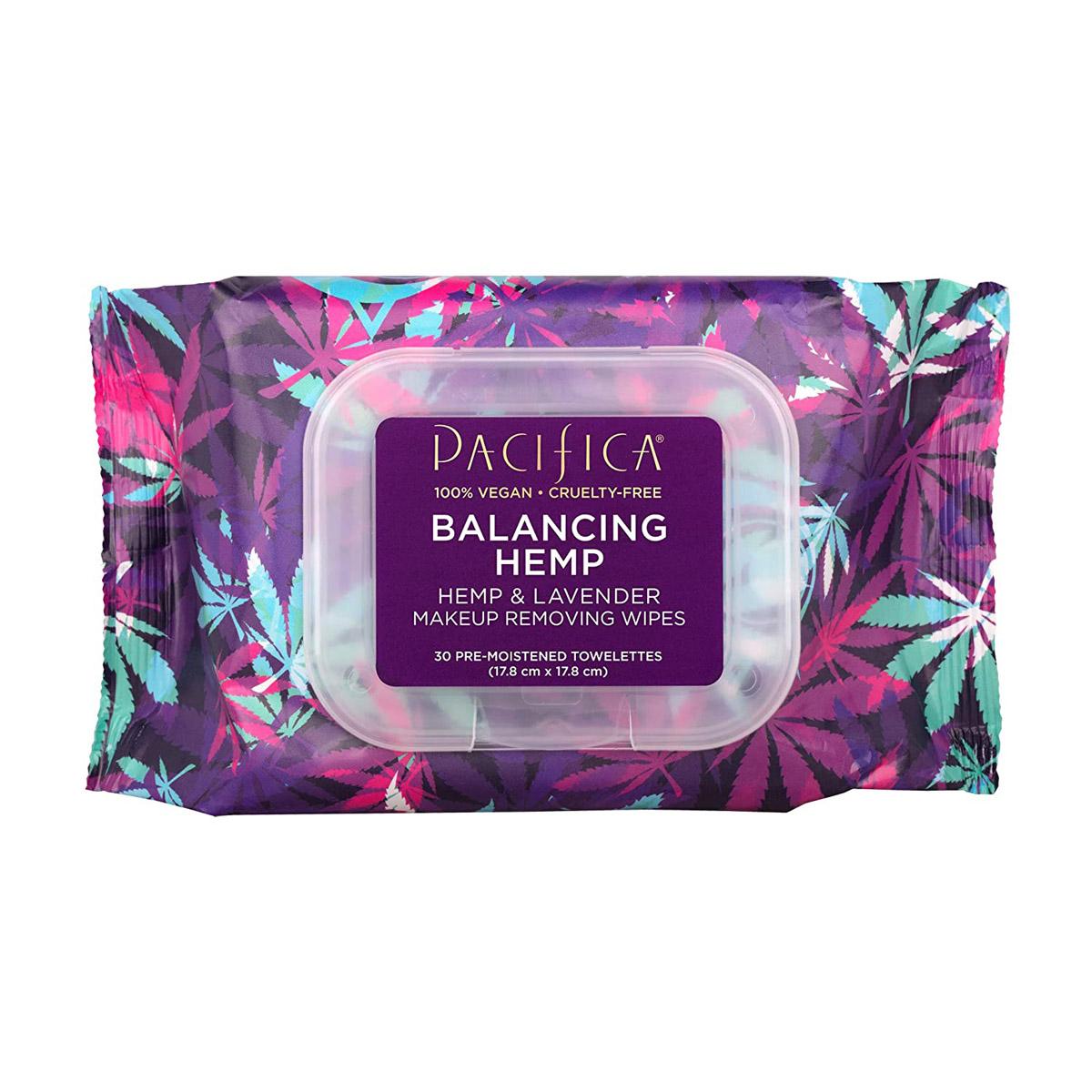 30 Pacifica Beauty Balancing Hemp Makeup Removing Wipes for $2.49