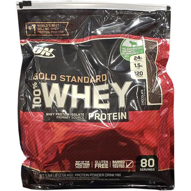 5.64lbs Optimum Nutrition Gold Standard Whey Protein for $39.99