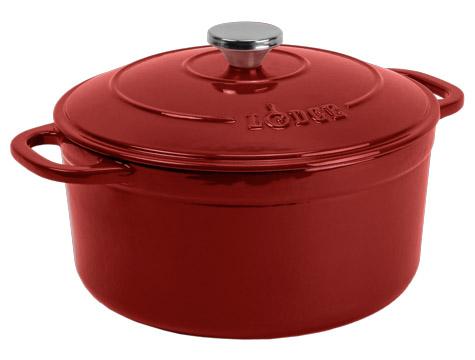 6.5Q Lodge Enameled Cast Iron Dutch Oven for $49.97 Shipped