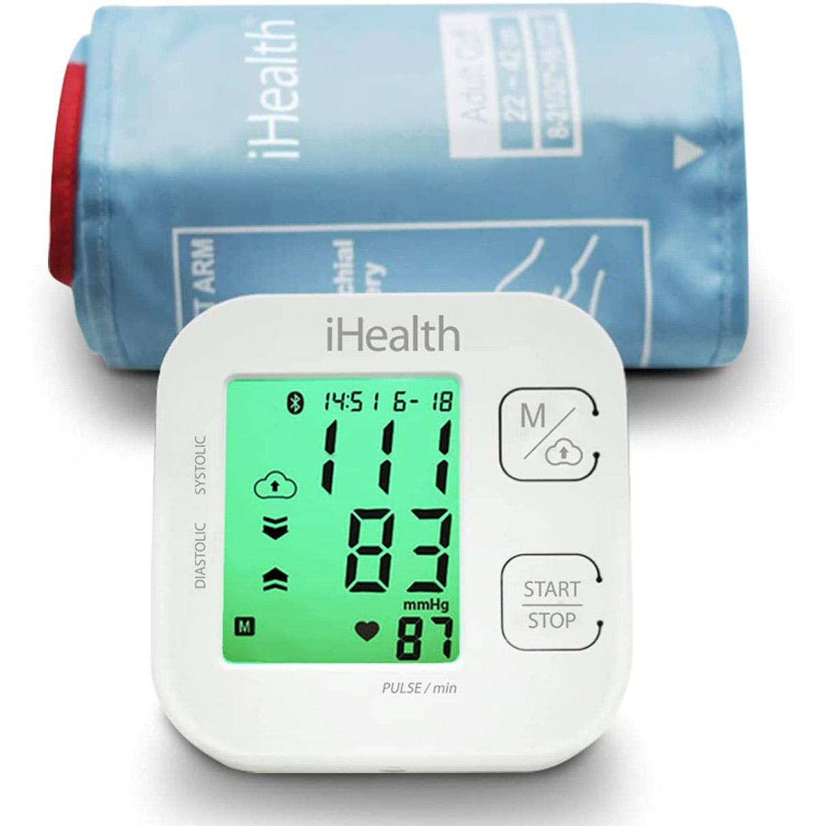 iHealth Track Smart Upper Arm Blood Pressure Monitor for $26.99 Shipped