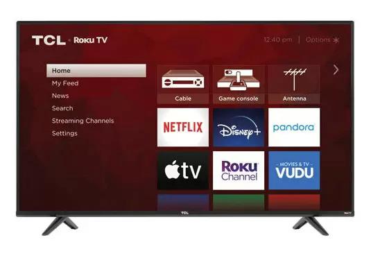55in TCL 55S431 Class 4-Series 4K UHD HDR Roku Smart TV for $298 Shipped