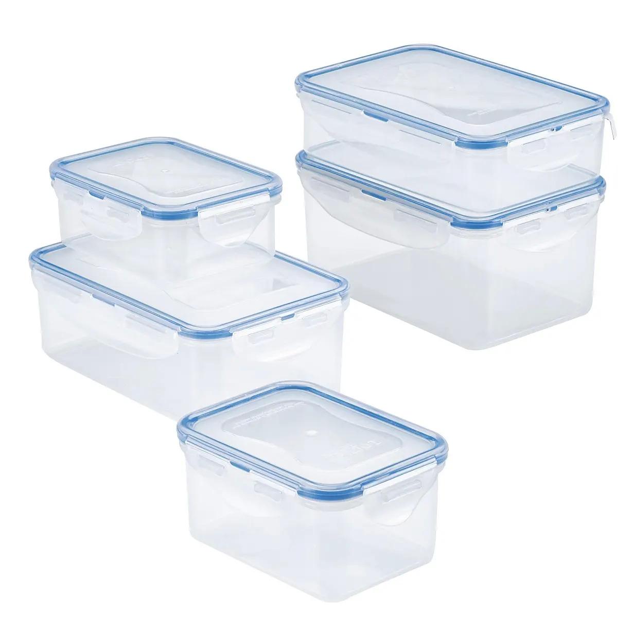 10-Piece Lock & Lock Easy Essentials Rectangular Food Storage Set for $10.99