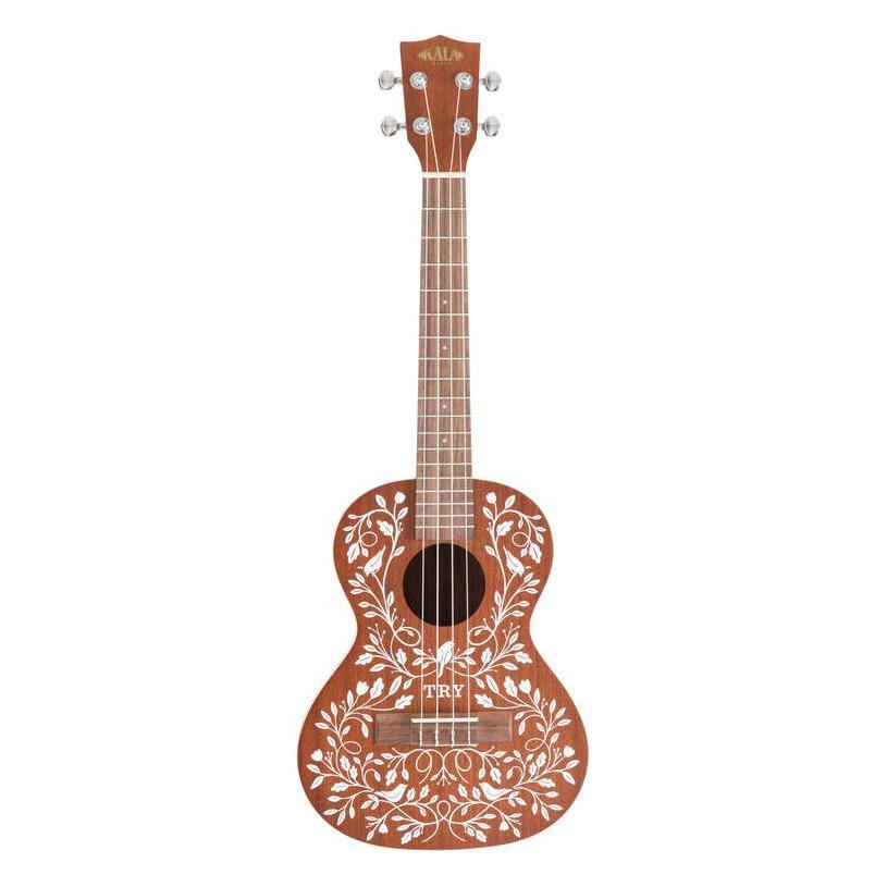 Kala Mandy Harvey Learn To Play Satin Mahogany Tenor Ukulele Kit for $89 Shipped