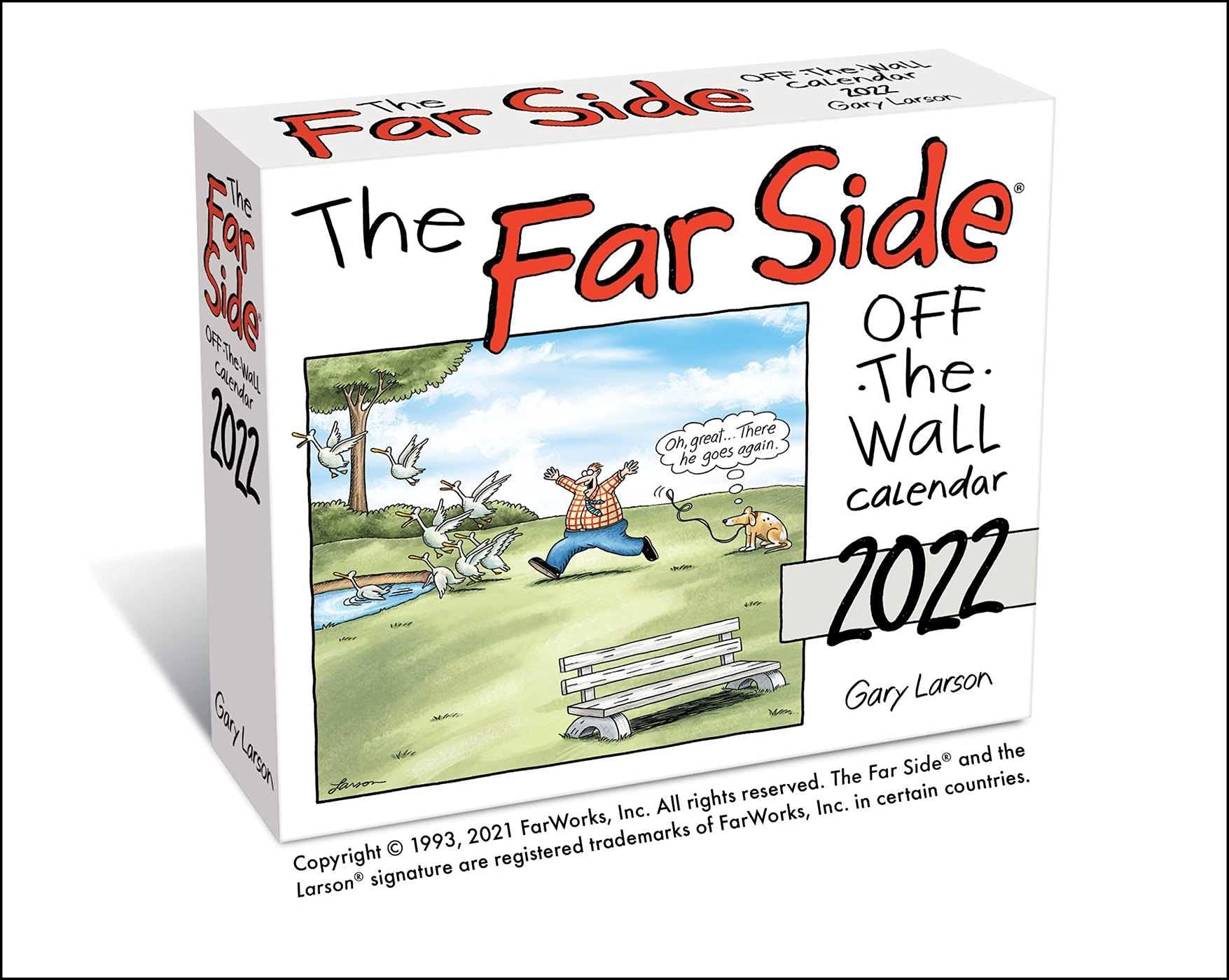 The Far Side 2022 Off-The-Wall Calendar for $7.99