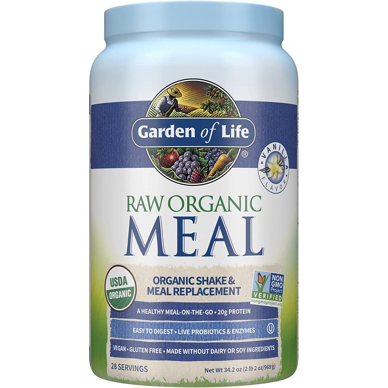 Garden of Life Raw Organic Meal Replacement Powder for $22.14 Shipped