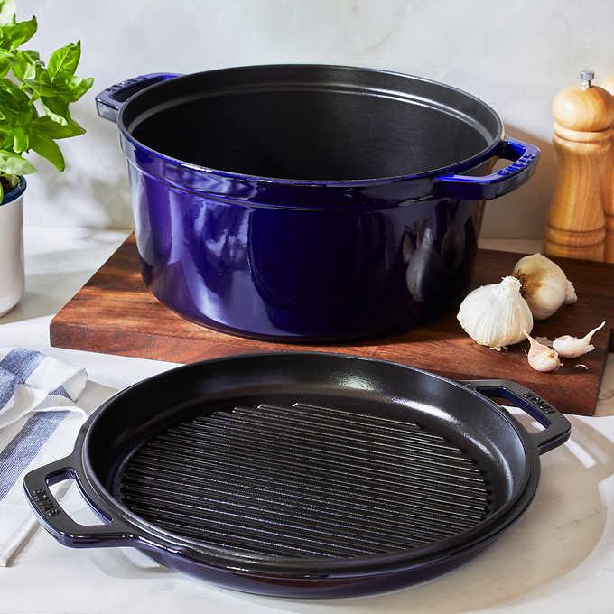 Staub 7-Quart Cast Iron Braise and Grill for $199.99 Shipped