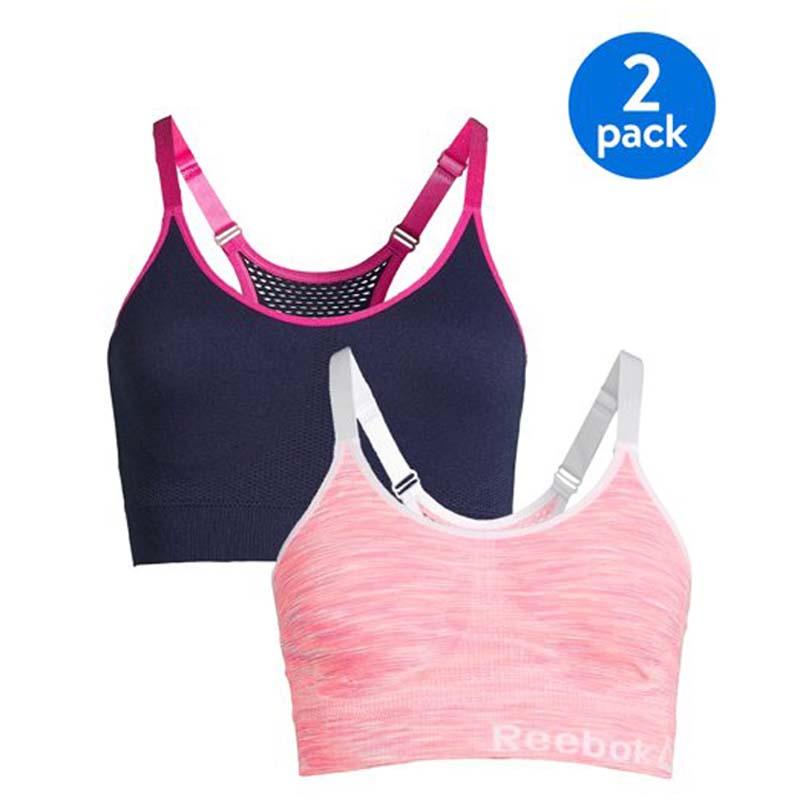 2 Reebok Women's Sports Bra for $9