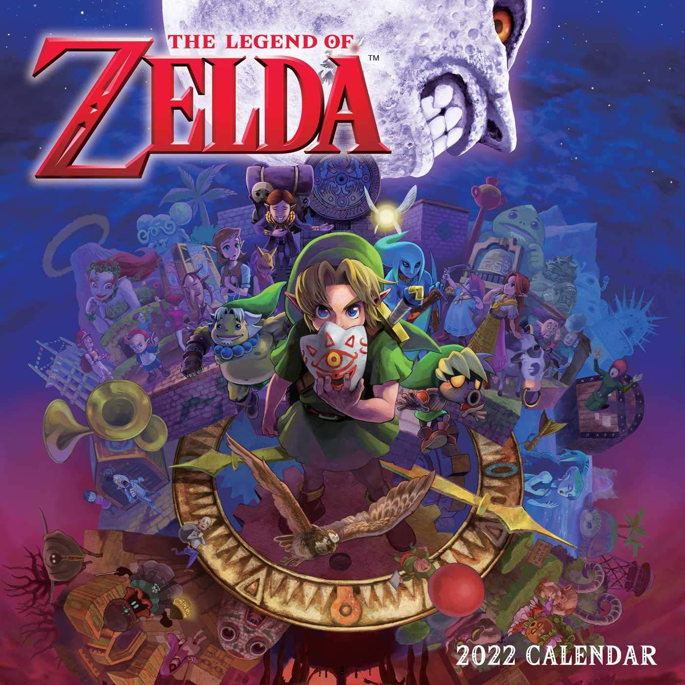 The Legend of Zelda 2022 Wall Calendar for $7.49