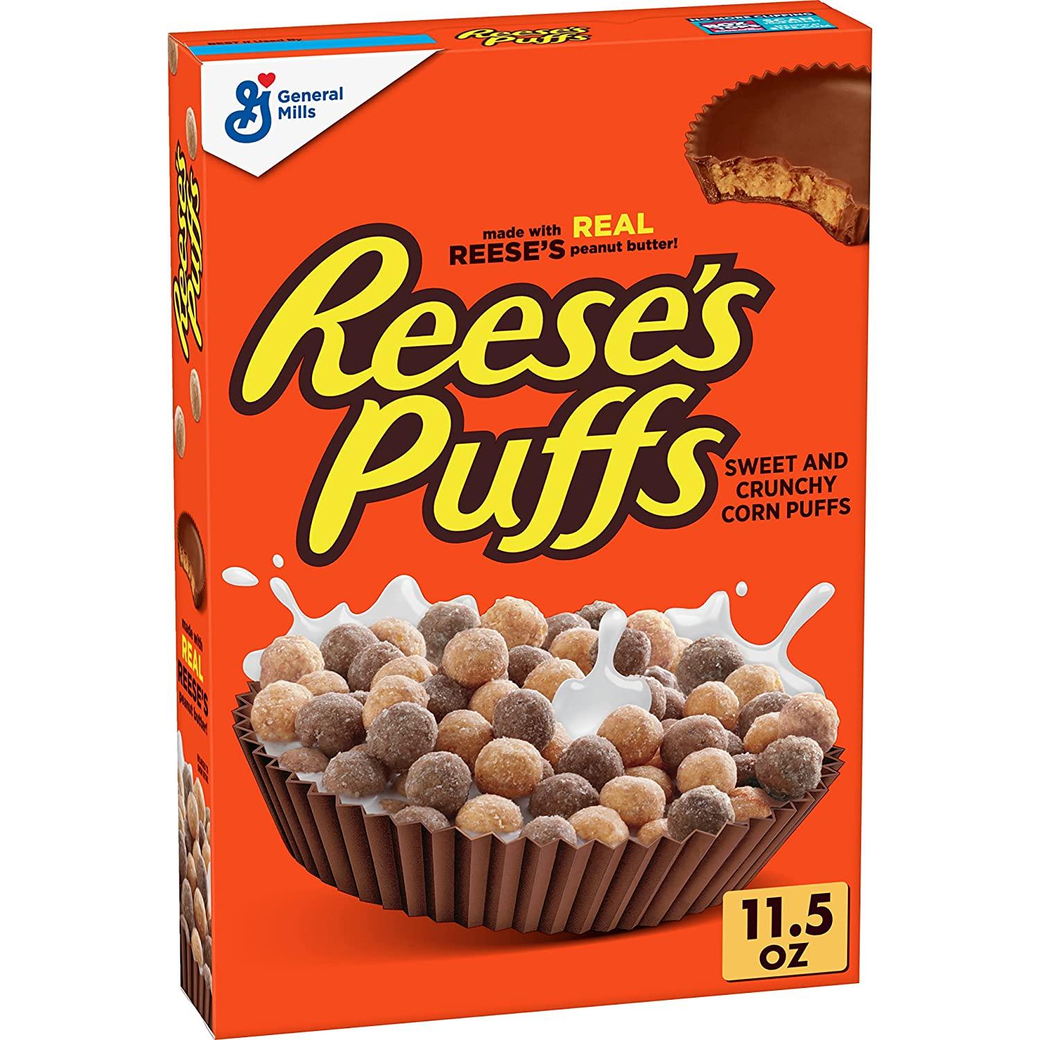 Reese's Puffs Cereal for $1.90 Shipped