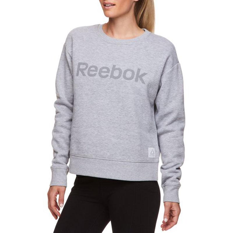 Reebok Women's Cozy Crewneck Graphic Sweatshirt for $9