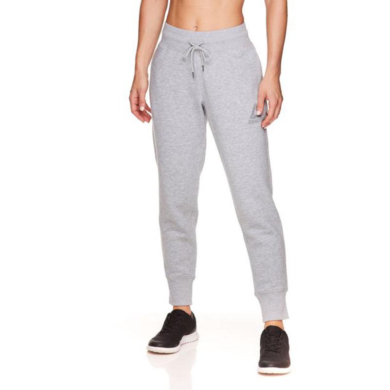 Reebok Womens\' Cozy Fleece Jogger Sweatpants for $9