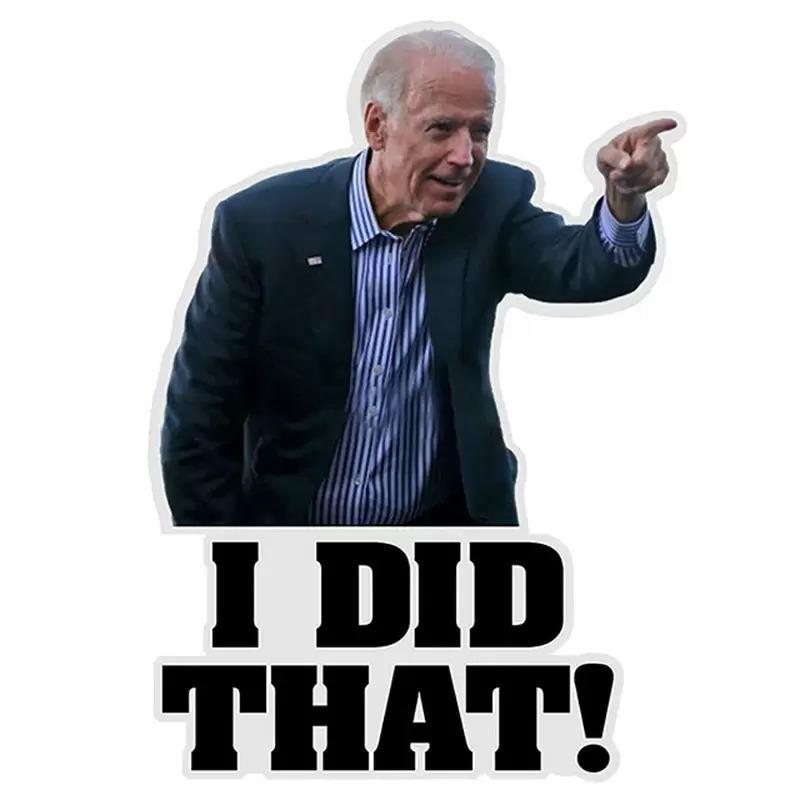 100 Joe Biden's Funny Stickers for $3.24 Shipped