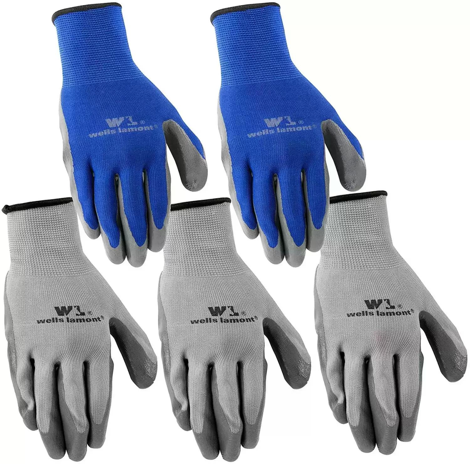 5 Wells Lamont Nitrile Work Gloves for $4.96 Shipped