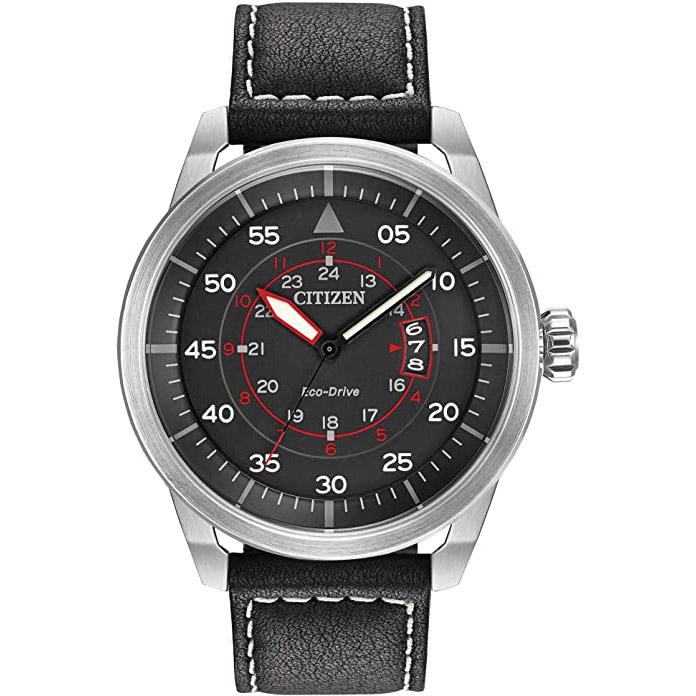 Citizen Men's Eco-Drive Weekender Avion 45mm Watch for $112.50 Shipped
