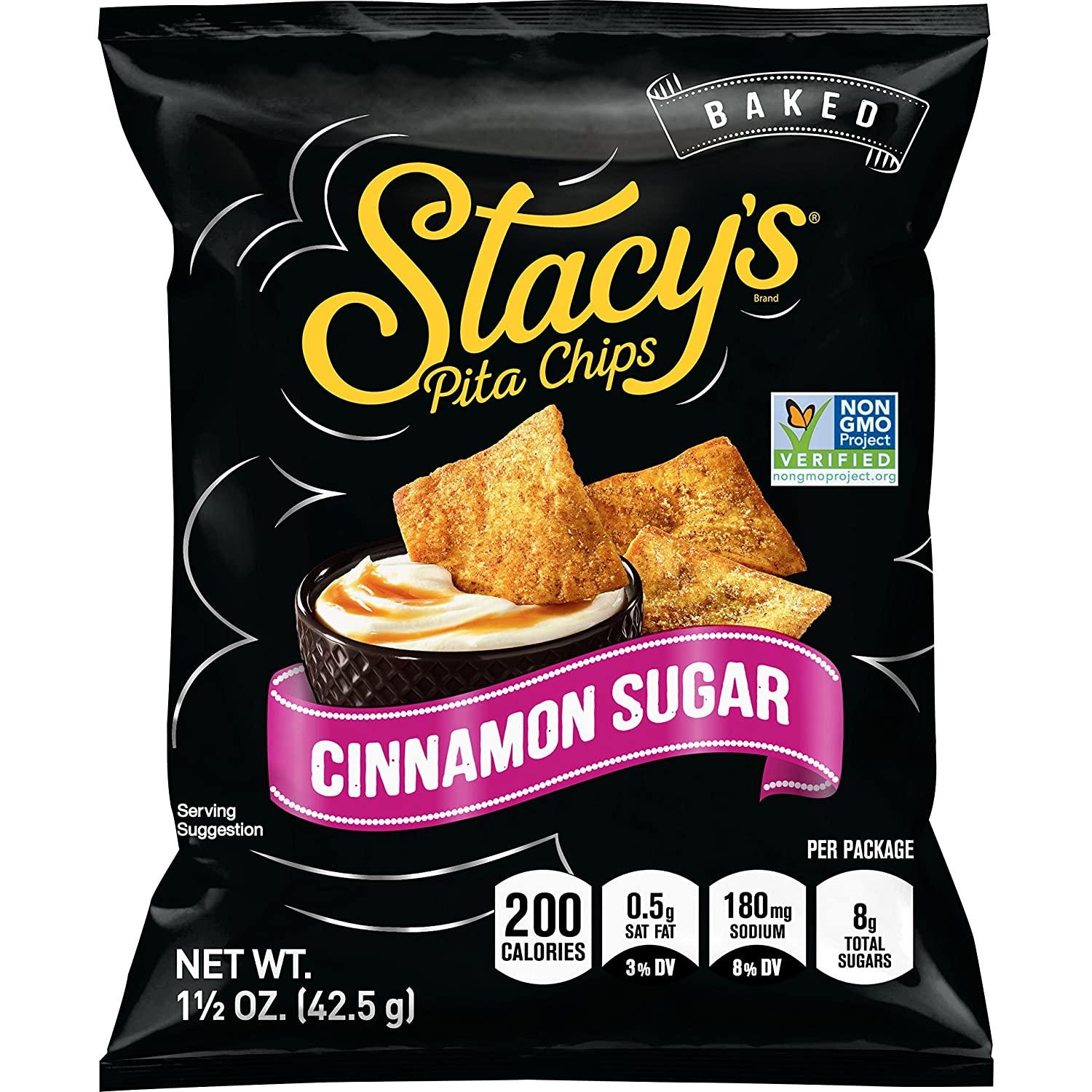 24 Stacy's Cinnamon Sugar Pita Chips for $11.23