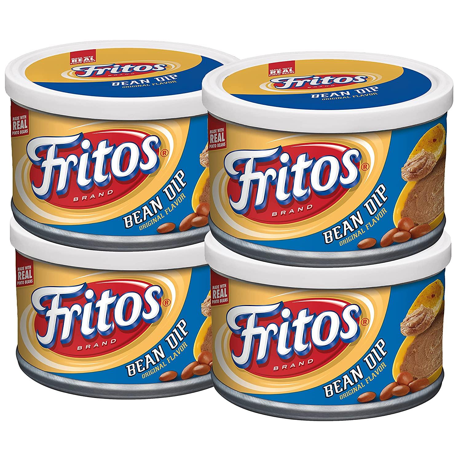 4 Fritos Original Chip Bean Dip for $7.69 Shipped