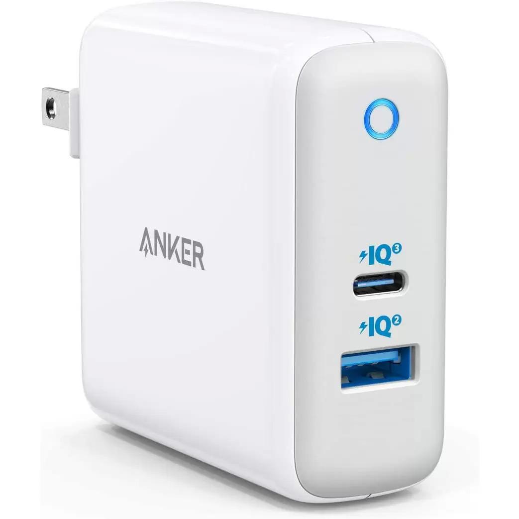 60W Anker USB C PIQ 3.0 & GaN Tech Dual Port Charger for $26.34 Shipped