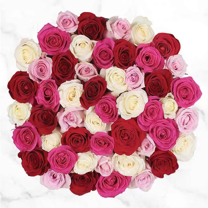 50-Stem Valentines Day Roses for $59.99 Shipped