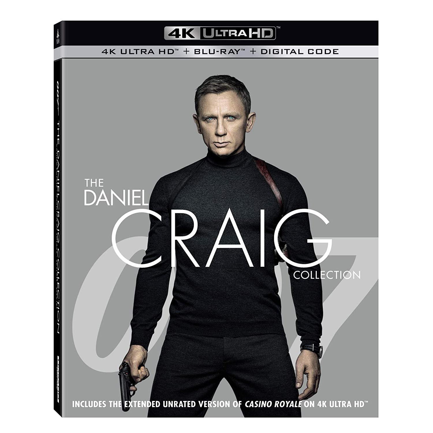 James Bond 007 Daniel Craig 4-Film Collection Blu-ray for $29.99 Shipped
