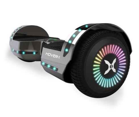 Hover-1 LED Lights and Bluetooth Speaker Chrome Hoverboard for $77.39 Shipped