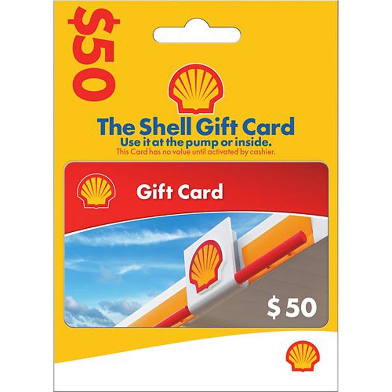 Shell Gasoline Gift Card for 10% Off