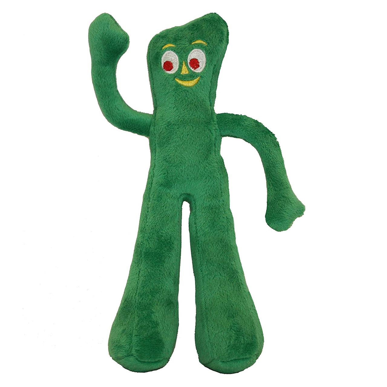 Gumby Plush Filled Dog Toy for $2.99