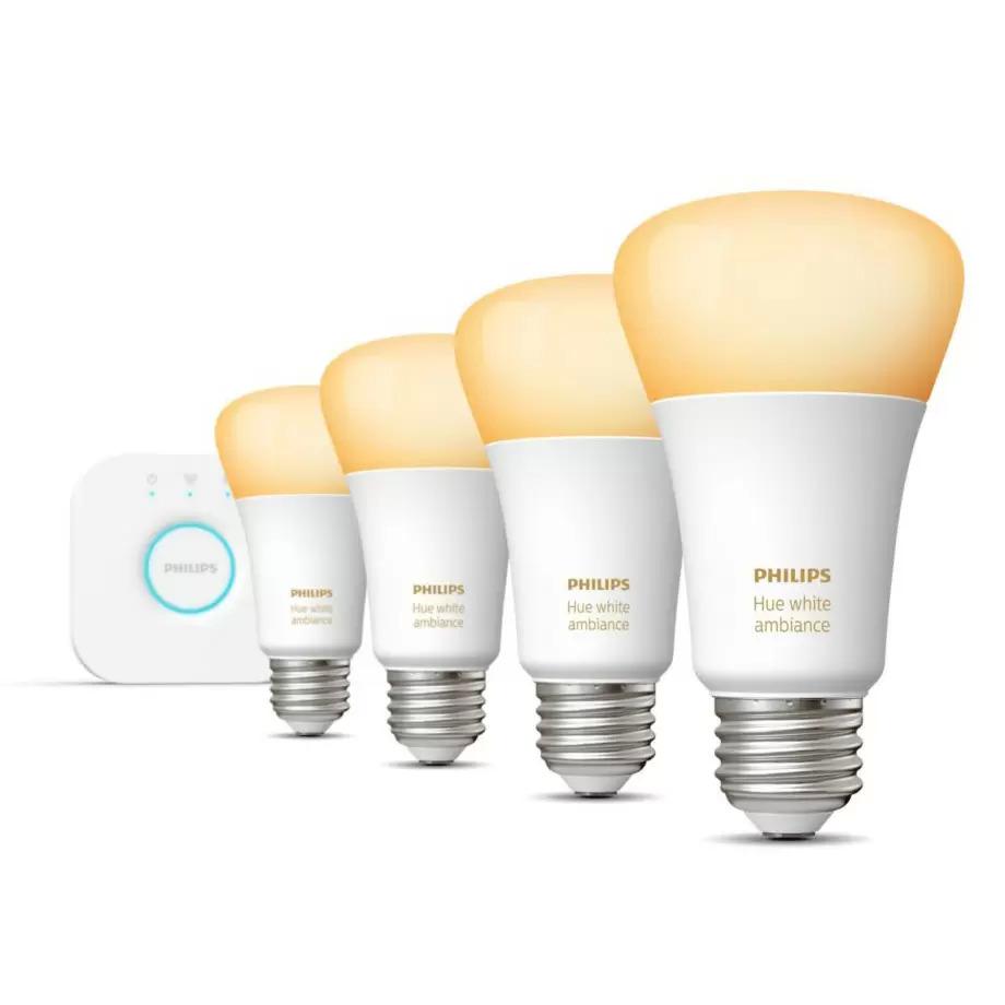 Philips Hue White Ambiance Starter Kit for $59.99 Shipped