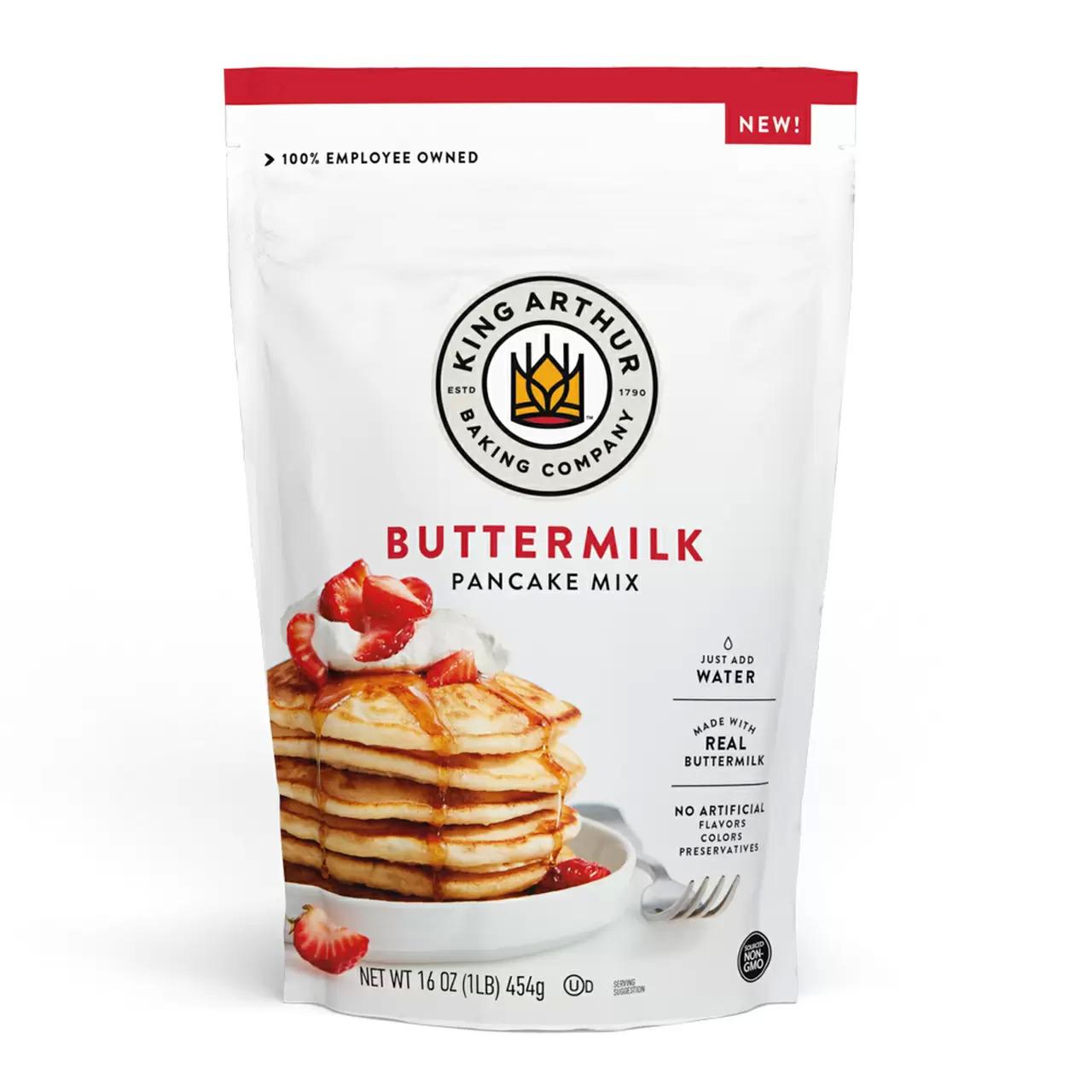 King Arthur Pancake Mix for Free After Rebate