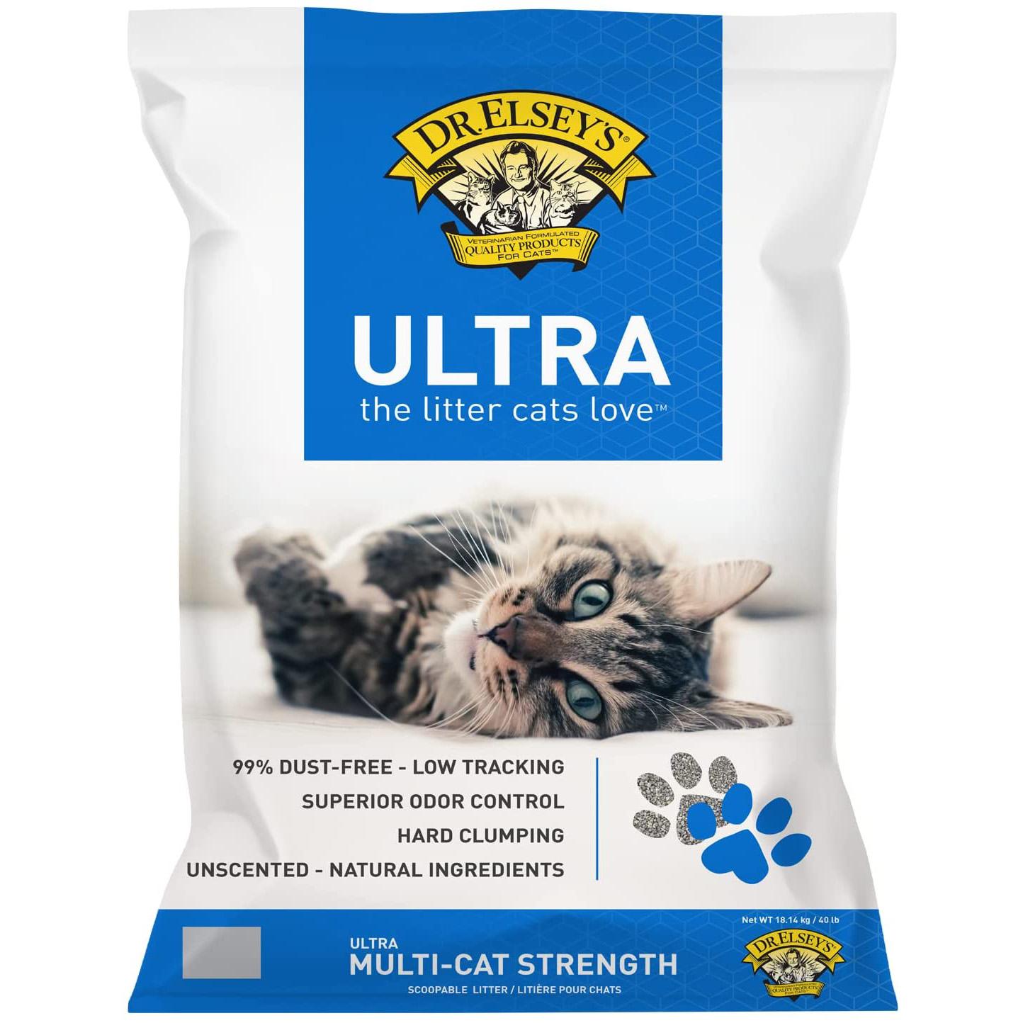 Precious Cat Unscented Ultra Clumping Cat Litter for $11.98 Shipped