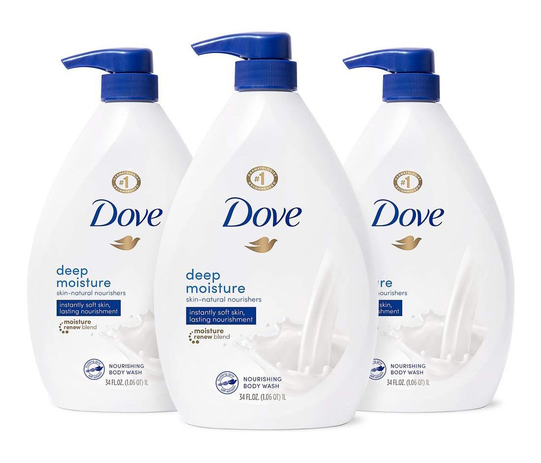 3 Dove Body Wash with Pump for $19.82 Shipped