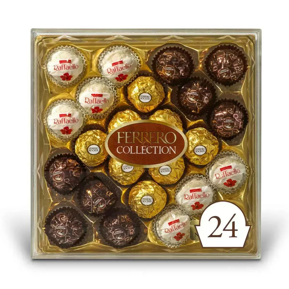 24 Ferrero Rocher Fine Hazelnut Milk Chocolates Gift Box for $7.12 Shipped