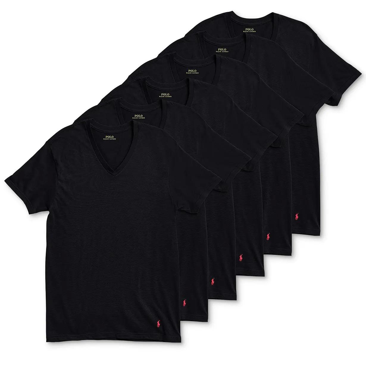 6 Polo Ralph Lauren Men\'s V-Neck Undershirts and Briefs for $29.75 Shipped