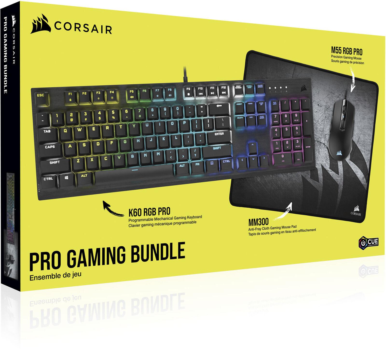Corsair K60 RGB Pro Full-size Wired Gaming Bundle for $74.99 Shipped