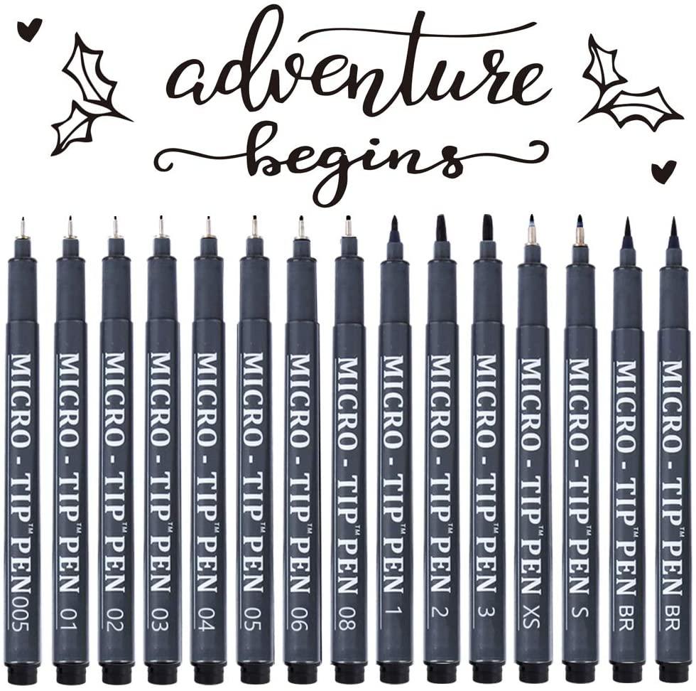 15 Tebik Hand Lettering Calligraphy Pens for $7.79