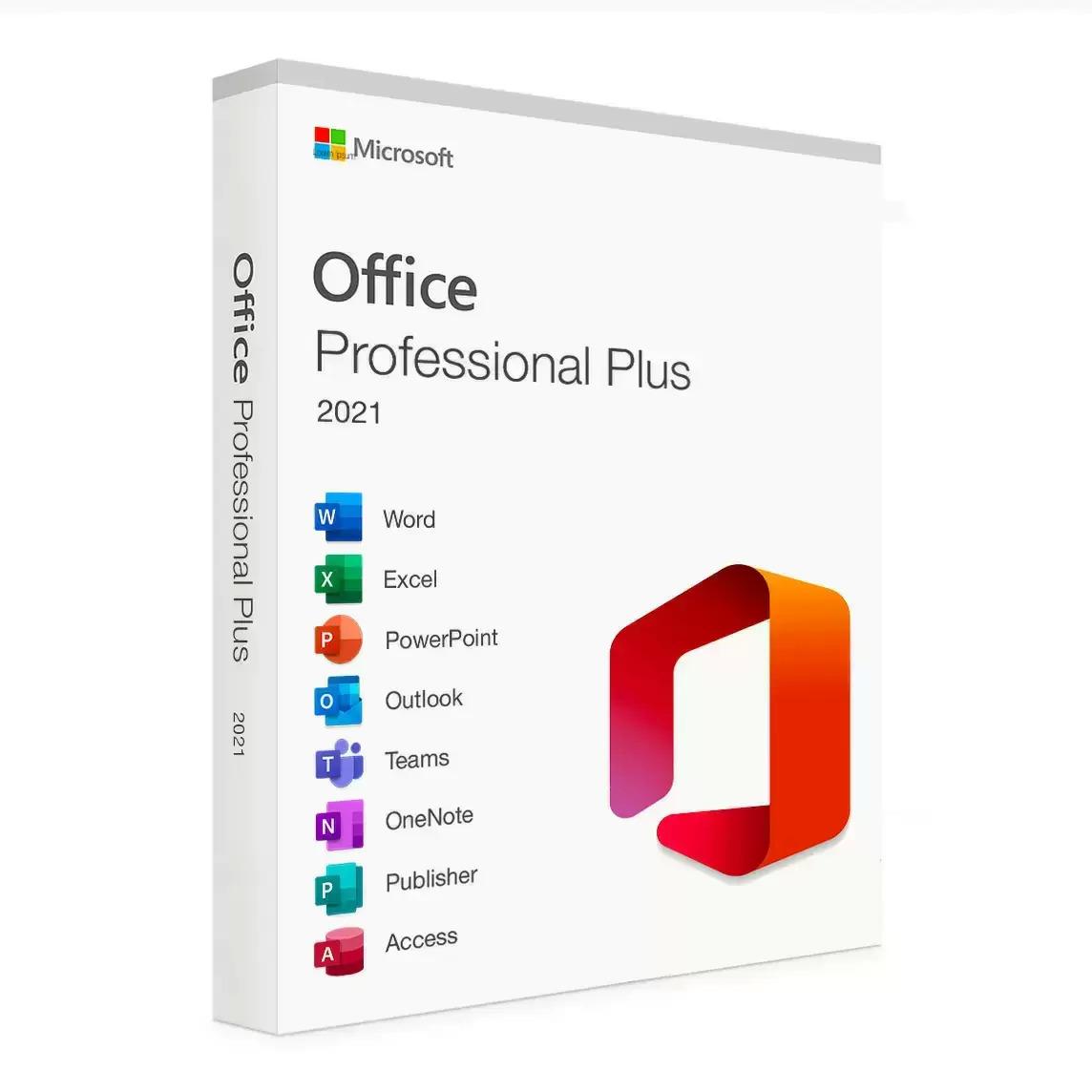 Microsoft Office Professional Plus 2021 Lifetime License for $14.98