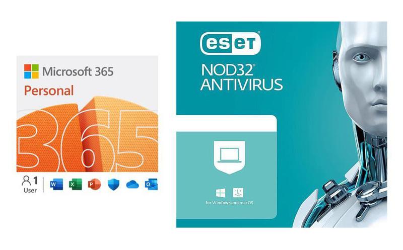 Microsoft 365 Personal 12 Months with ESET NOD32 Antivirus for $34.99 Shipped