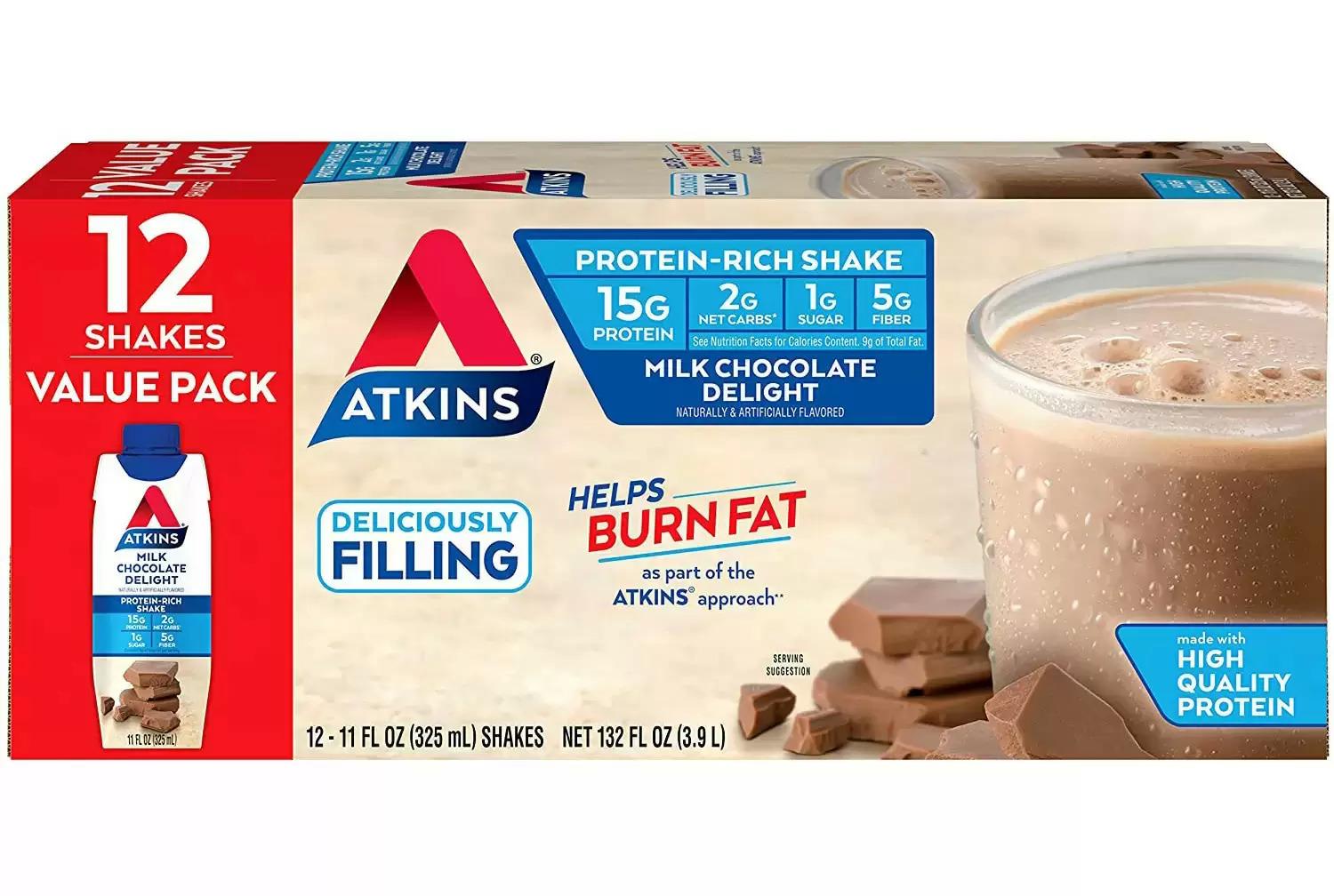 12 Atkins Protein-Rich Shake for $9.82 Shipped