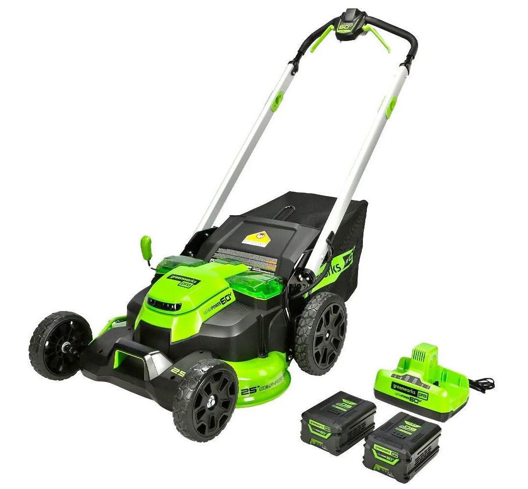 Greenworks Pro 60V 25i Self-Propelled Brushless Lawn Mower for $479.20 Shipped